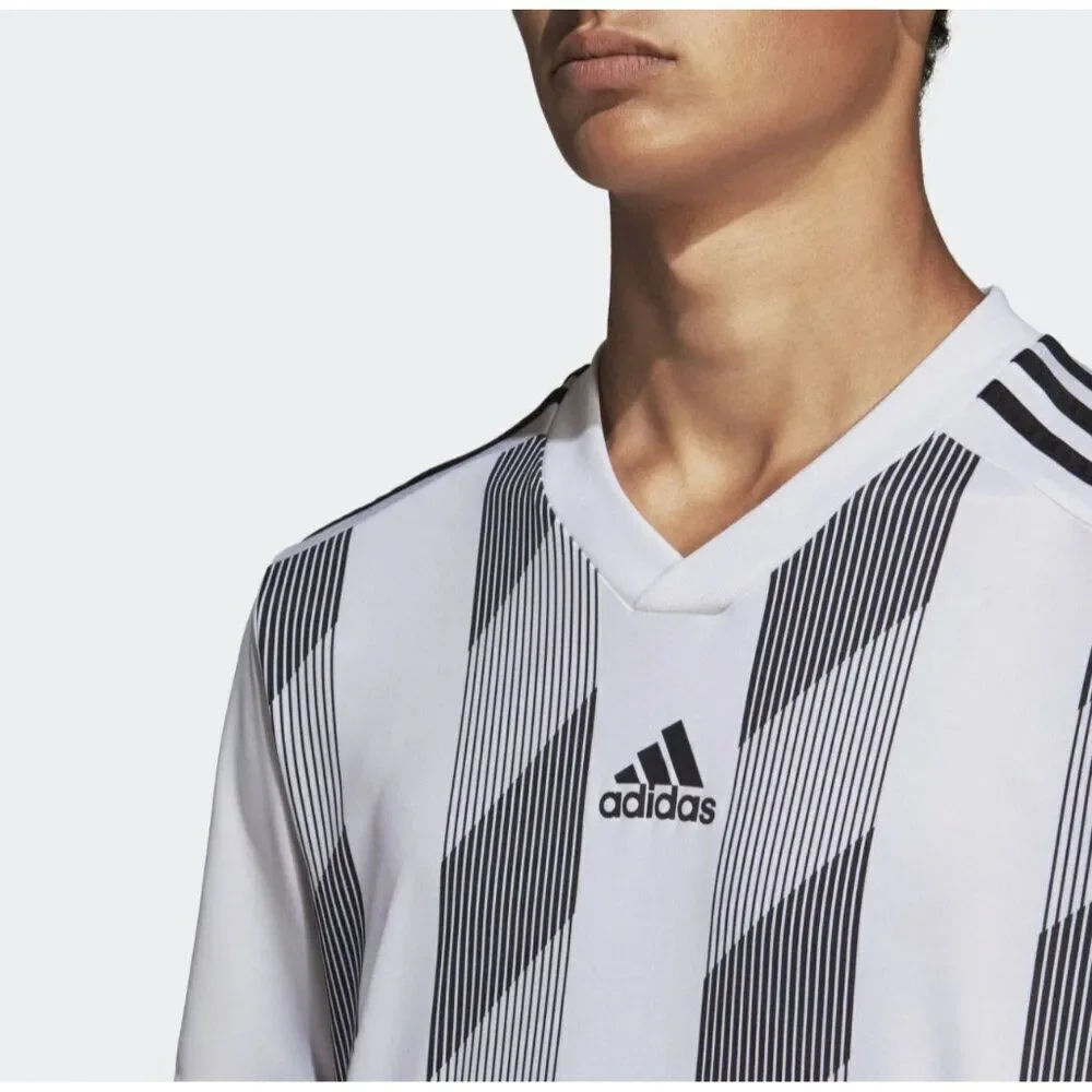 Adidas Men Black / White Soccer Jersey Size S